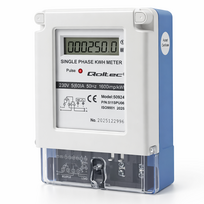 Vienfazis elektroninis skaitiklis | Elektros energijos suvartojimo skaitiklis | 230V | 5(60)A | LCD