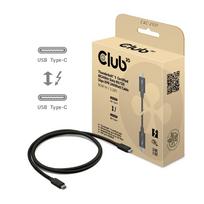 CLUB3D Thunderbolt™ 5 Certified 8K240Hz Data 80/120Gbps EPR 240 Watt Cable M/M 1m / 3.28ft