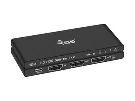 Equip Ultra Slim 2-Port HDMI 2.0 Splitter