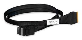Icy Dock MB206L-B Serial Attached SCSI (SAS) cable 0.5 m Black