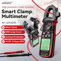 Multimetras su srovės replėmis | True RMS ir matavimai iki 600 A | NOYAFA NF-629S
