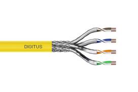 Digitus CAT 7A S/FTP, data cable - installation cable, 500 m, simplex, Cca, GHMT PVP certified