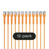Broadbe plonas Patch kabelis 10G oranžinė 0.3m 12 vnt. BTP-I32C6A-OR-0.3M-12