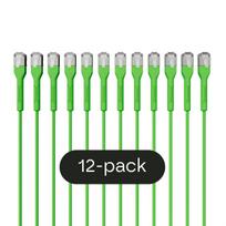 Broadbe plonas Patch kabelis 10G žalia 0.3m 12 vnt. BTP-I32C6A-GR-0.3M-12