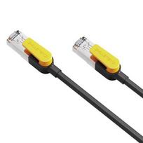 Kabelis Cat7 S/STP, 3m, juodas