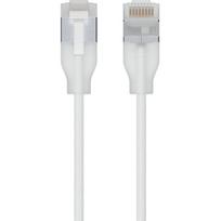 Ubiquiti UniFi Etherlighting Cat.6a premium patch cable white, 0.30 meter, sleeved
