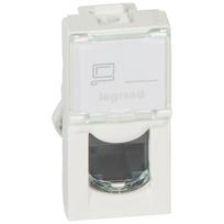 RJ 45 socket Mosaic Cat. 5e UTP - 1 module - white