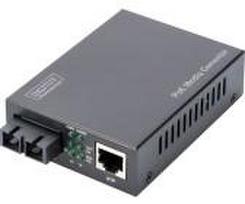 Digitus Gigabit PoE media converter, RJ45 / SC, MM
