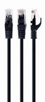 UTP Cat6 | Patch cord | PVC AWG 26 (7 x 0.15 mm wire) | Black | 5 m