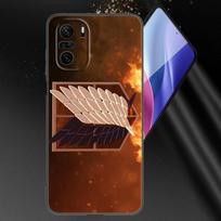 Anime Attack On Titan Logo Phone Case For Xiaomi Mi POCO X3 NFC GT M4 M3 12 11T 10T Pro A3 11 Lite NE 5G 12X 11i F3 Black Cover Xiaomi Mi A3