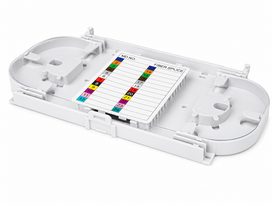 Optical cassette for 24 fibers, splice protection sleeve length 60 mm, for FO-PP-xxFX w/o ST