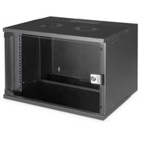 Digitus SOHO PRO wall-mounted enclosure, light grey IT cabinet, 7 rack units