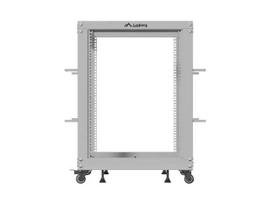 Rack cabinet 19" 15U 600x600-1100 grey