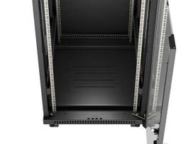 Lanberg FF01-6824-12BL rack cabinet 24U Freestanding rack Black