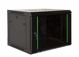 Digitus DN1912UECN rack cabinet 12U Wall mounted rack Black