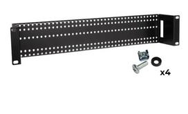 Universalus 2U montavimo skydelis-pagrindas 19" RACK spintoms