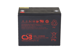 CSB Battery Battery 12V 6Ah 25W Pb F2 | HRL1225W