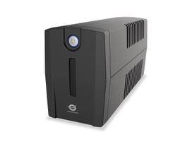 Conceptronic ZEUS01G 650VA 360W UPS, UK socket x 2, HID USB, RJ45 In/Out, AVR