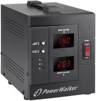 PowerWalker AVR 2000/SIV voltage regulator 2 AC outlet(s) 230 V Black