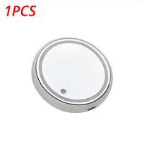 1/2Pcs Universal New Led Car Cup Holder Bottom Pad LED Light Cover Trim Atmospher Lamp Anti Slip Mat Colorful Coaster Retrofitting 1pcs įvairiaspalvis