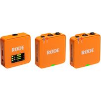 Rode Microphones Wireless GO (Gen 3), microphone orange
