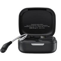 KZ AZ09 black - Replaceable Bluetooth module with ear hook for headphones, black