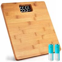 WENKO elektroninės bambukinės vonios svarstyklės, 180 kg