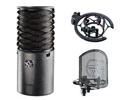 Aston Micro. Origin Condenser Mic + mount + pop fi