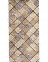 Vonios kambario kilimėlis, premium PVC putplasčio kilimėlis, 65x130 cm, rudas