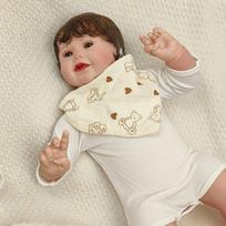 55cm Doll Toy 3D Painted Skin Bebe Reborn Baby Silicona Smiling Dolls Soft Vinyl Touch feel Dolls 55cm
