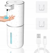 Automatinis bekontaktis muilo, skysto muilo, gelio ir šampūno dozatorius 380 ml