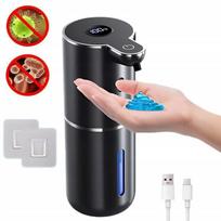 Didelis bekontaktis automatinis muilo dozatorius su USB-C įkrovimu