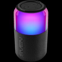 portable speaker SVEN PS-130, red, power output 10W (RMS), TWS, Bluetooth, USB, lithium battery