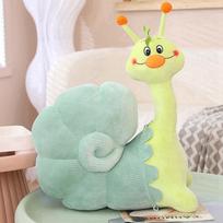 25CM/40CM/50CM Animacinis Sraigės Pliušinis Žaislas Pagalvė Fancy Pagalvė Kimštas Minkštas Gyvūnas Sofa Namų Automobilio Dekoracija Dovanos 25cm žalia