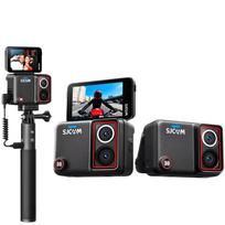 SJCAM SJ30 Dual Lens 8K Camera Rotatable Screen 2.51" 48MP 7h + Selfie stick + accessories