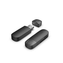 Vention 2-in-1 USB 3.0 A Card Reader(SD+TF) Black Dual Drive Letter