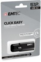 Emtec B110 Click Easy 3.2 USB flash drive 512GB USB Type-A 3.2 Gen 2 (3.1 Gen 2) Black
