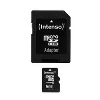 Intenso microSD 16GB 12/20 Class 10 +AD