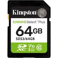 Kingston Canvas Select Plus 64GB SDXC (UHS-I U1, Class 10, V10)