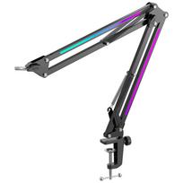 FIFINE AmpliGame BM38 RGB Boom Arm Stand Black