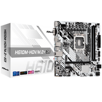 ASROCK H610M-HDV/M.2+ D5 Micro-ATX LGA1700 Intel H610