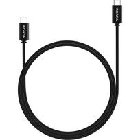 ADATA USB 2.0 cable, USB-C male > USB-C male (black, 2 meters, PD 3.0, QC 3.0, charging with up to 100 watts)