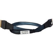 ICY BOX cable SlimSAS x8 SFF-8654 > SlimSAS x8 SFF-8654 black, 50cm
