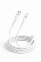 Quik Accessories QK-1022 Soft Silicone 27W Charging & Data Cable USB-C to Lightning 1m