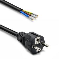 Qoltec SCHUKO CEE 7/7 (E/F) power cable | copper Cu | stripped and soldered | 3x1.50 mm² | 3 m