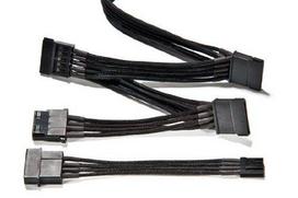 be quiet! Modular PSU Cable with 3 x SATA and 1 x HDD/FDD Connector, 70 cm