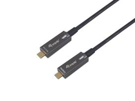 Equip USB-C to C Active Optical Cable, M/M, 15m, PD 60W, 4K/60Hz, 10Gbps, Video+Data+PD