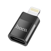 Hoco UA17 Adapter Lightning to Type-C Black