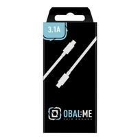 OBAL:ME Fast Charge USB-C/USB-C Cable 1m / White