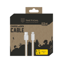 Tactical Smooth Thread USB-A/Lightning Cable 1m / white